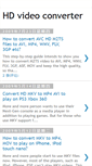 Mobile Screenshot of hd-video-converter.blogspot.com
