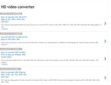 Tablet Screenshot of hd-video-converter.blogspot.com