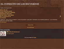 Tablet Screenshot of elcofresitoderecuerdos.blogspot.com