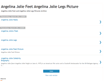 Tablet Screenshot of angelinajoliefeet.blogspot.com