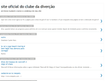 Tablet Screenshot of clube-da-diversao.blogspot.com