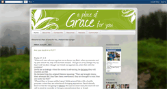 Desktop Screenshot of placeofgraceforyou.blogspot.com