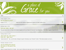 Tablet Screenshot of placeofgraceforyou.blogspot.com