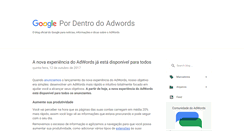 Desktop Screenshot of adwords-br.blogspot.com