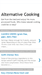 Mobile Screenshot of alternativecooking.blogspot.com