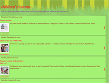 Tablet Screenshot of childrensheaven.blogspot.com