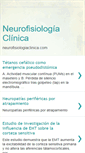Mobile Screenshot of neurofisiologiaclinica.blogspot.com