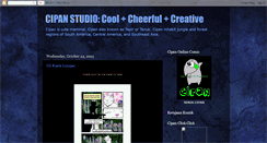 Desktop Screenshot of cipanstudio.blogspot.com