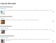 Tablet Screenshot of casadenorwood.blogspot.com