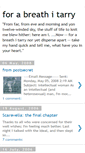 Mobile Screenshot of forabreath.blogspot.com