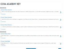 Tablet Screenshot of ccna-academy-key.blogspot.com