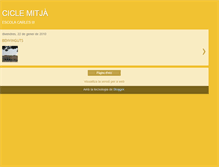 Tablet Screenshot of mitja2carles3.blogspot.com