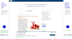 Desktop Screenshot of besttupperwareproductsonline.blogspot.com