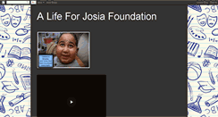 Desktop Screenshot of alifeforjosia.blogspot.com