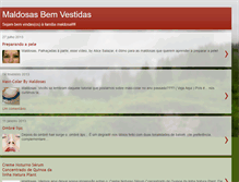 Tablet Screenshot of maldosasbemvestidas.blogspot.com