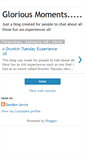 Mobile Screenshot of gloriousmoments.blogspot.com
