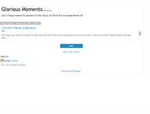 Tablet Screenshot of gloriousmoments.blogspot.com