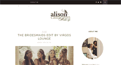 Desktop Screenshot of alisoncameronmakeup.blogspot.com