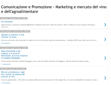 Tablet Screenshot of marketingdelvino-comunicazione.blogspot.com