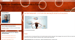 Desktop Screenshot of diariodaqualidade.blogspot.com