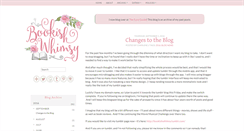 Desktop Screenshot of bookishwhimsy.blogspot.com