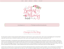 Tablet Screenshot of bookishwhimsy.blogspot.com