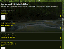 Tablet Screenshot of edificioantillas.blogspot.com