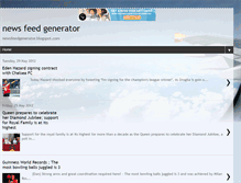 Tablet Screenshot of newsfeedgenerator.blogspot.com