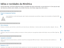 Tablet Screenshot of newsmimetica.blogspot.com