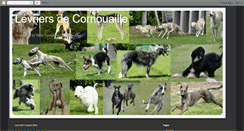 Desktop Screenshot of les-levriers-de-cornouaille.blogspot.com