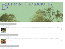 Tablet Screenshot of bluemintphotos.blogspot.com