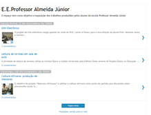 Tablet Screenshot of professoralmeidajunior.blogspot.com