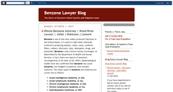 Desktop Screenshot of benzenelawyer.blogspot.com