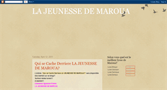 Desktop Screenshot of jeunesse-maroua.blogspot.com