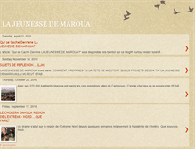 Tablet Screenshot of jeunesse-maroua.blogspot.com