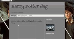 Desktop Screenshot of harrypotter-dag.blogspot.com