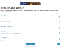 Tablet Screenshot of ingilizcesarkilar.blogspot.com