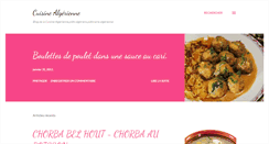 Desktop Screenshot of cuisine-algerienne.blogspot.com