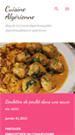 Mobile Screenshot of cuisine-algerienne.blogspot.com