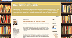 Desktop Screenshot of healthcareexesearch.blogspot.com