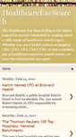 Mobile Screenshot of healthcareexesearch.blogspot.com