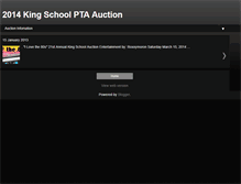 Tablet Screenshot of kingschoolauction.blogspot.com