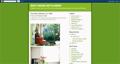 Desktop Screenshot of housesettlement.blogspot.com