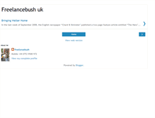 Tablet Screenshot of freelancebush.blogspot.com