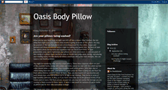 Desktop Screenshot of oasisbodypillow.blogspot.com