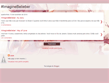 Tablet Screenshot of imaginebeliebers2.blogspot.com