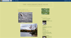 Desktop Screenshot of anglersflybox.blogspot.com