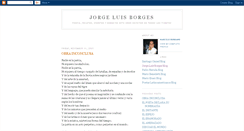 Desktop Screenshot of jorgeluis-borges.blogspot.com