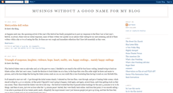 Desktop Screenshot of matthewl-musings.blogspot.com