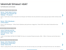 Tablet Screenshot of banyusuci-lakonbimasuci.blogspot.com